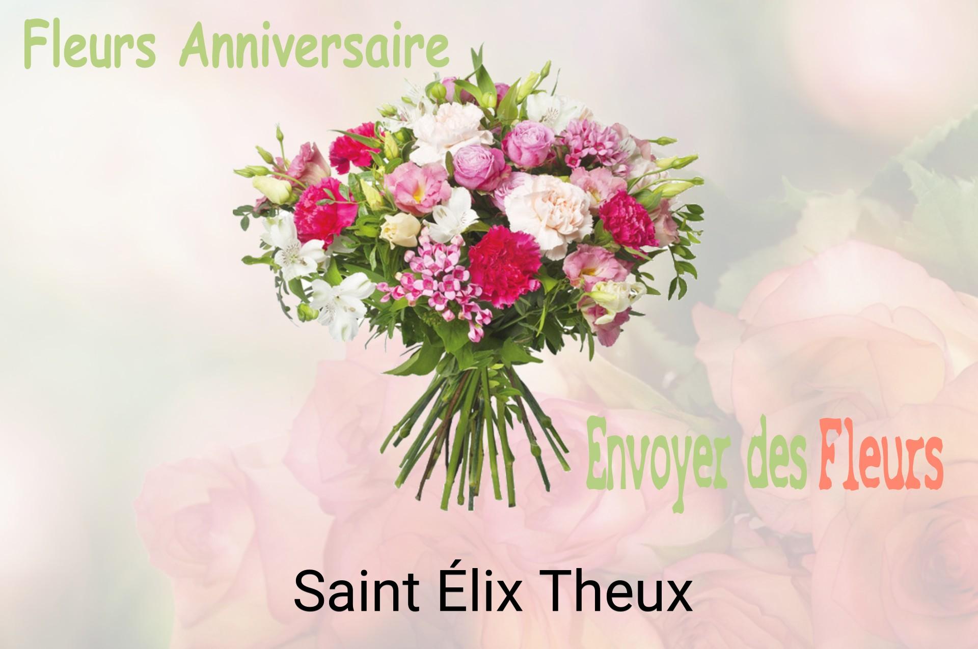 Bouquet de fleurs d’anniversaire livré à Saint-Élix-Theux